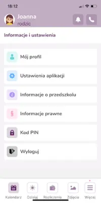 Aplikacja i dziennik Kidsview android App screenshot 3